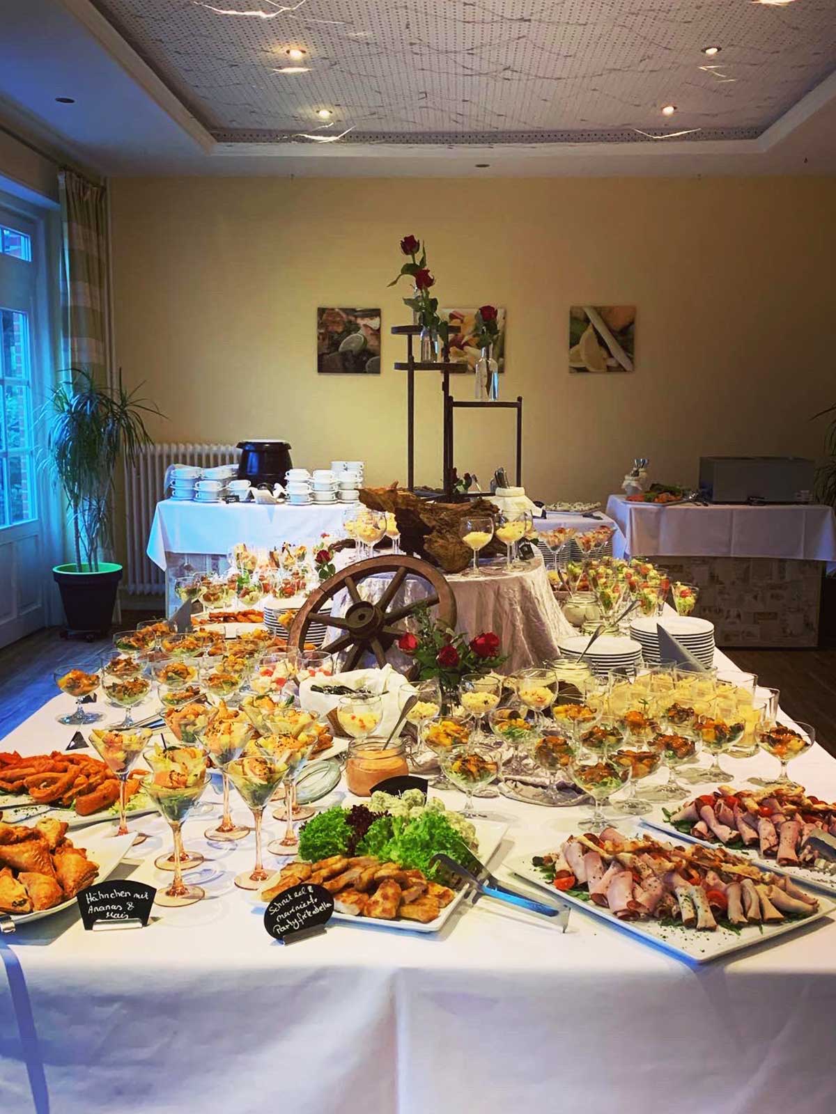 Buffet im Restaurant Landhaus Hohenwestedt